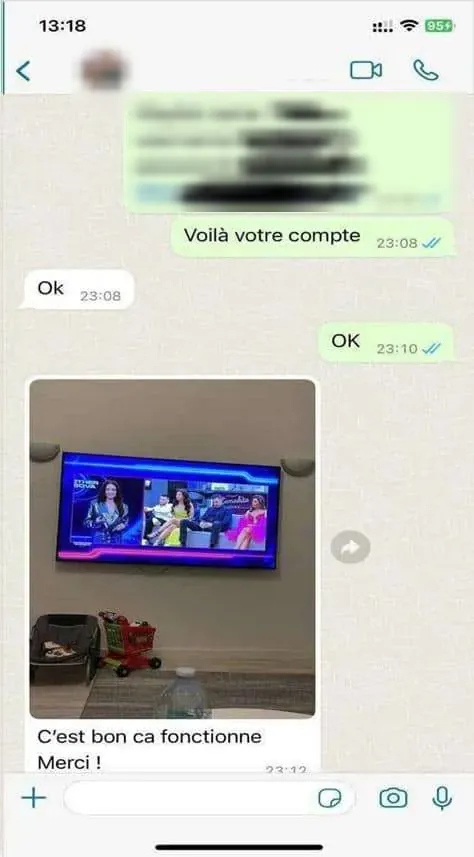 Message WhatsApp d’un client 3